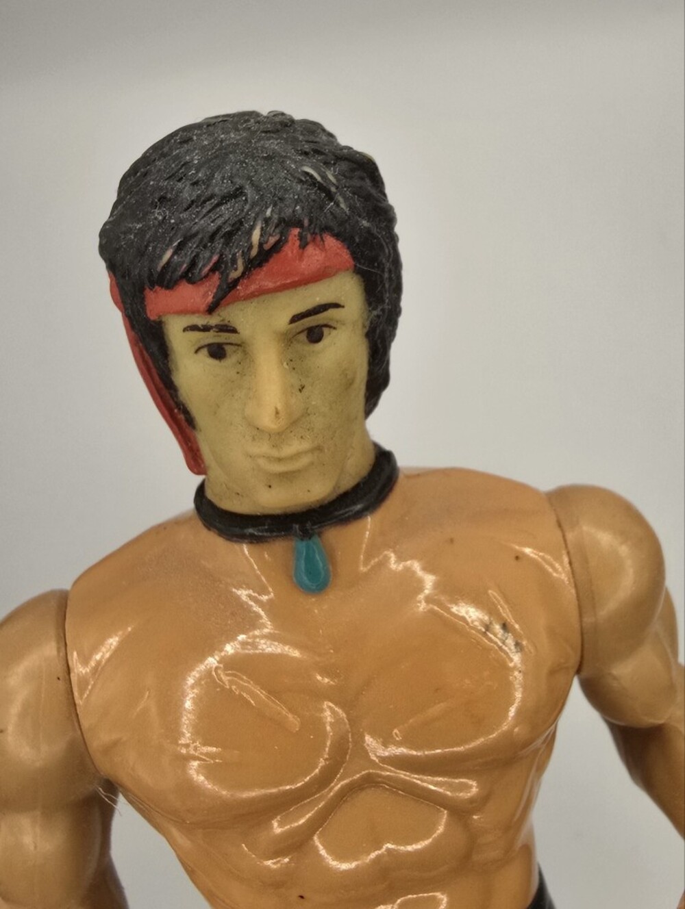 Vintage 1985 Coleco Sylvester Stallone - Rambo Force of Freedom 7" Action Figure